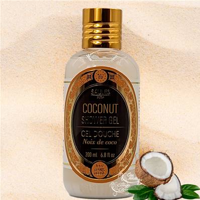 Gel Douche Noix de Coco 100% Fait Main - Vegan