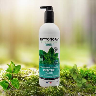 Phytonorm - Shampooing Douche Famille Menthe Fraïche - 750ml