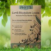 Phyts- Carrés Démaquillants Lavables Lot de 4