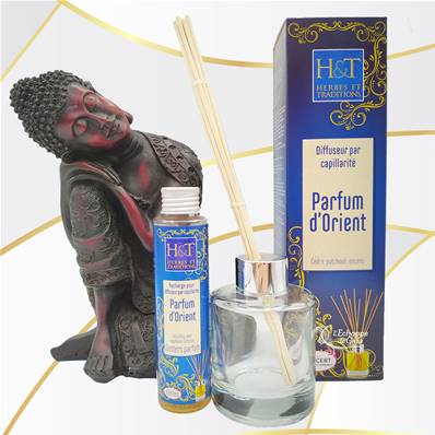 Herbes et Traditions - Pack Diffuseur par Capillarité - Parfum d'Orient - 100ml