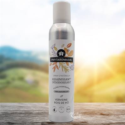 Phytaromasol - Spray Assainissant Désodorisant Verveine Bois de Hô