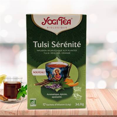 Yogi Tea - Tulsi Sérénité - 17 Sachets