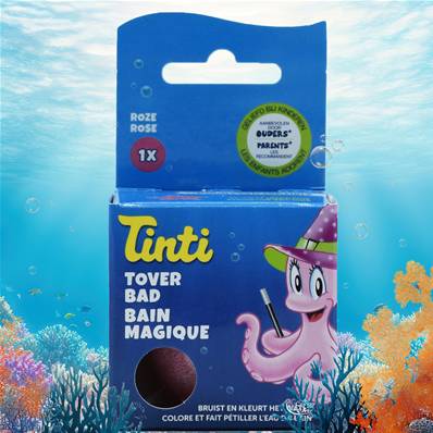 Tinti - Bain Magique Rose 1 Boule