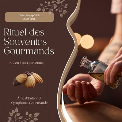 Rituel des Souvenirs Gourmands - Soin Trio 1h45
