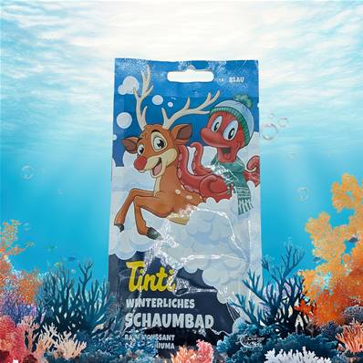 Tinti - Bain Moussant de Noël Bleu 40ml