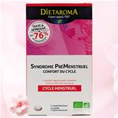 Diétaroma - Syndrome PréMenstruel - Confort du Cycle - 60 Capsules