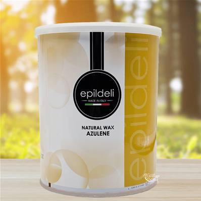 Cire Epilation Naturelle avec Bandes Azulene