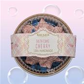 Cupcakes pour le Bain Fait Main Bain Effervescent - Cerise 70g