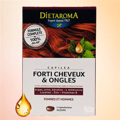 Diétaroma - Capiléa - Forti Cheveux et Ongles - 60 Capsules