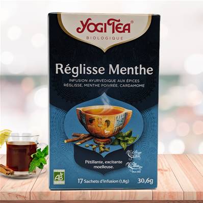 Yogi Tea - Réglisse Menthe - 17 Sachets