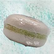 Macaron de Bain Effervescent - Jasmin Th Vert