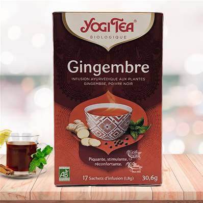 Yogi Tea - Gingembre - 17 Sachets