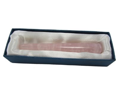 Bâton de Massage - Quartz rose - 10 cm