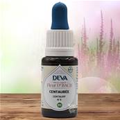 Deva - Fleur du Dr Bach - Centaure N.4 - Compte gouttes 15ml