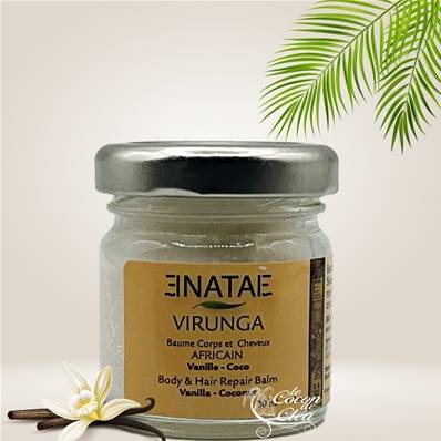 Enatae- Baume Afrique Corps et Cheveux - Virunga - Format Voyage 30ml