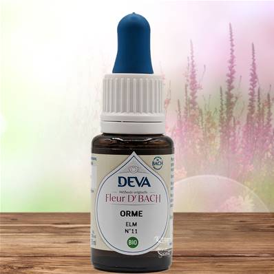 Deva - Fleur du Dr Bach - Orme N.11 - Compte gouttes 15ml