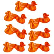 Perles de Bain Animaux Canard Orange - Fragrance Vanille - Par 10