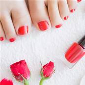 Pose de Vernis Semi-permanent Simple Pieds avec Soin des Ongles + Dépose 1h