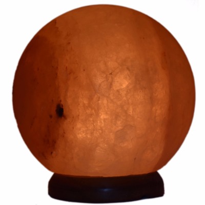 Lampe en véritable sel de l'Himalaya - Ronde 6 kg