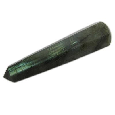 Bâton de massage- Labradorite - 7 à 8 cm