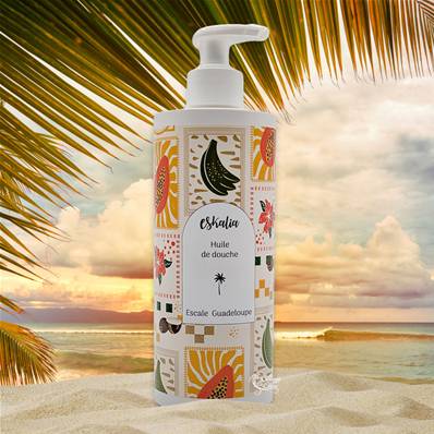 Eskalia- Escale Guadeloupe - Huile de Douche 5OOml