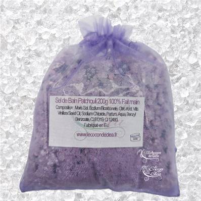 Sels de Bain Patchouli - Sachet de 200g